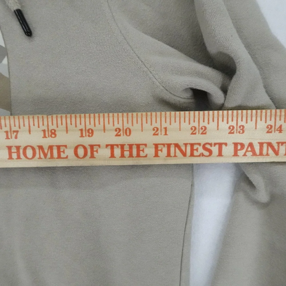 The North Face Hoodie Mens Medium Khaki Good Camo Logo Pullover Sweatshirt